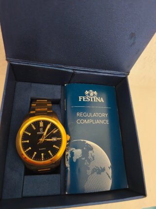 Festina F20740/3 Dorado Negro
