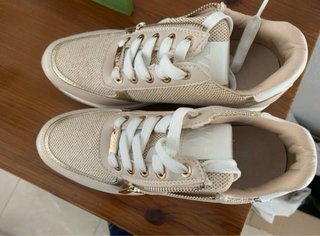 Zapatos XTI Beige y Dorado Nuevos
