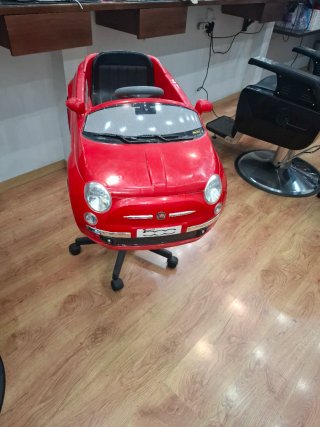Sillón de peluqueria infantil