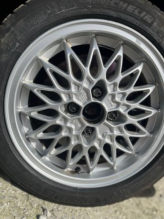 Llantas Opel 4x100 15” con 4 michelin pilot sport