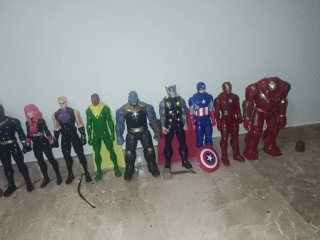 Lote Figuras Marvel y DC