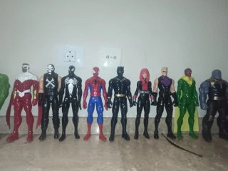 Lote Figuras Marvel y DC