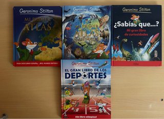 libros de curiosidades grandes Geronimo Stilton