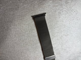 Correa Milanese Apple Watch Negra