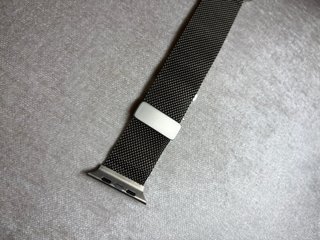 Correa Milanese Apple Watch Negra
