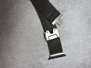 Correa Milanese Apple Watch Negra