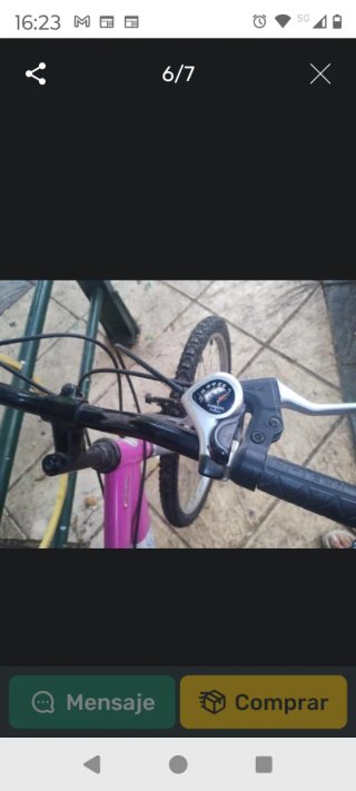 Bicicleta rosa