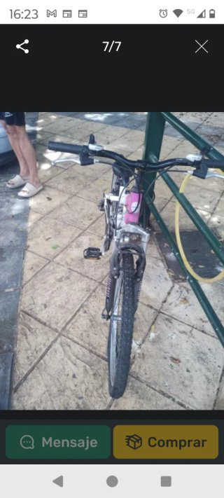 Bicicleta rosa