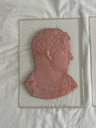 Cuadros relieve vintage terracota