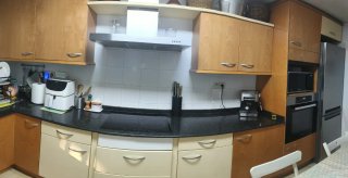Muebles de cocina madera y metal