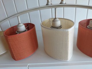 Lámpara de salón/comedor 5 tulipas