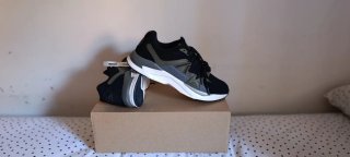 Zapatillas Kappa Holborn Negro/Verde Nuevas