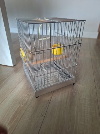 Jaula pájaro grande, loro, ninfa, apagorni...