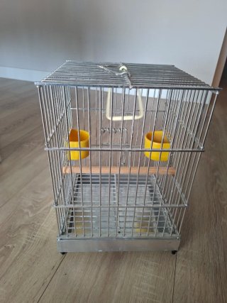 Jaula pájaro grande, loro, ninfa, apagorni...