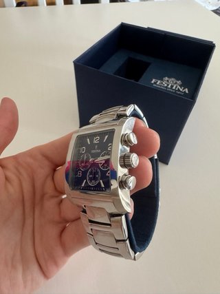 Reloj Festina Cronógrafo Cara Azul