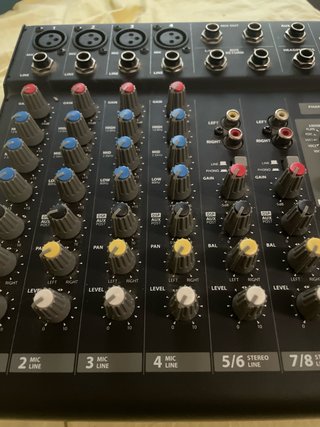 Mesa de mezclas LEM MX8FX STEREO MIXER