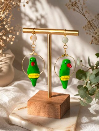 Pendientes de loro