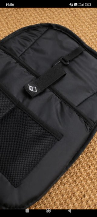Mochila Moto Negra Impermeable