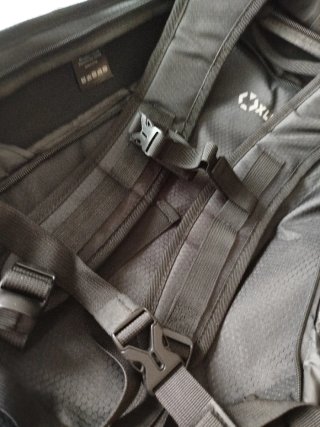 Mochila Moto Negra Impermeable