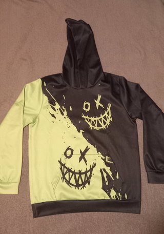 Camisola menino 10 anos com capuz