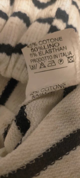 Falda midi marinera rayas botones talla única