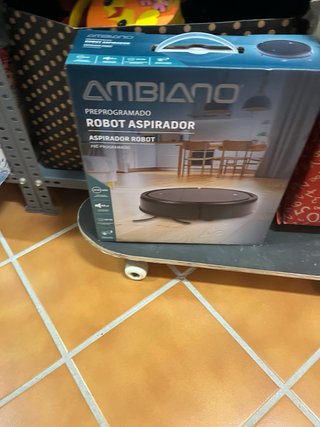 Robot Aspirador Negro