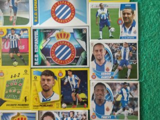 Lote cromos RCD Espanyol de Barcelona Panini