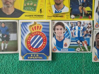 Lote cromos RCD Espanyol de Barcelona Panini