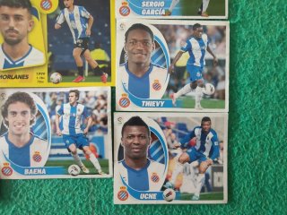 Lote cromos RCD Espanyol de Barcelona Panini