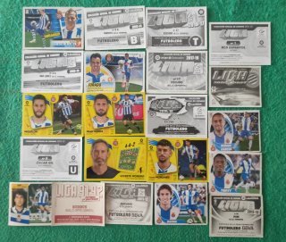 Lote cromos RCD Espanyol de Barcelona Panini