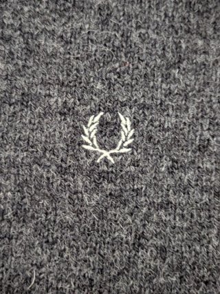 Jersey Fred Perry Gris Vintage