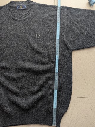 Jersey Fred Perry Gris Vintage