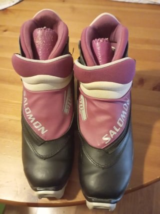 Botas esquí fondo vintage Salomon. 711 SC.