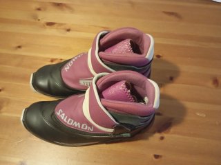 Botas esquí fondo vintage Salomon. 711 SC.