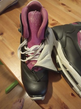 Botas esquí fondo vintage Salomon. 711 SC.
