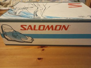 Botas esquí fondo vintage Salomon. 711 SC.