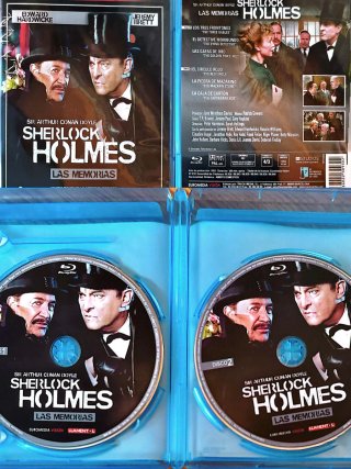 SHERLOCK HOLMES COLECCIÓN COMPLETA 10 DISCOS B-RAY