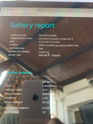 Microsoft Surface Pro 9 256GB i5 4.4Ghz