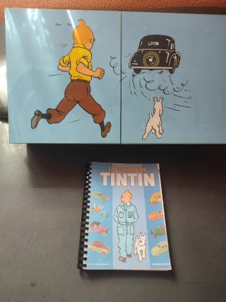 Colección coches Tintin con Armario