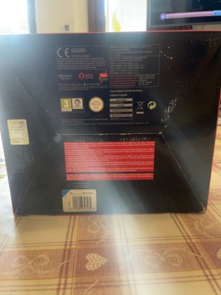 Nintendo Wii Mini Rossa Scatola (senza Mario Kart)