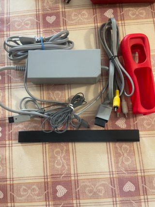 Nintendo Wii Mini Rossa Scatola (senza Mario Kart)