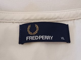 Camisa Fred Perry Blanca Talla XL