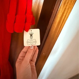 Traje de flamenca rojo