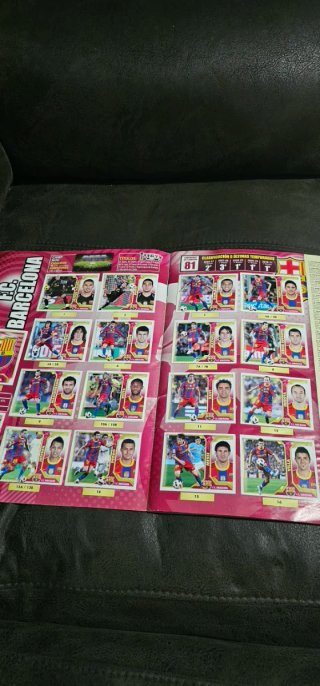 Album cromos Liga BBVA 2011-12 Panini