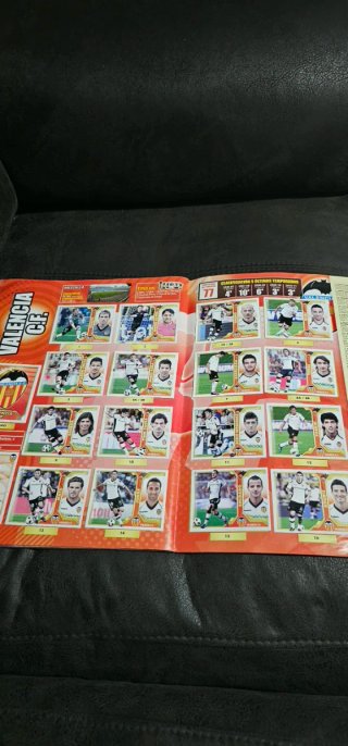 Album cromos Liga BBVA 2011-12 Panini