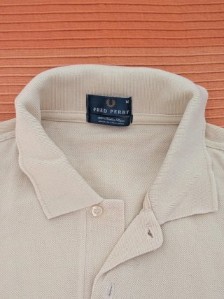 Polo Fred Perry Beige Talla M