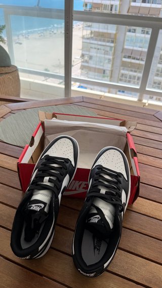 Nike Dunk Low Black White Talla 45 Nuevas