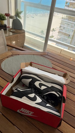 Nike Dunk Low Black White Talla 45 Nuevas