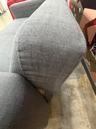 Sofá de 2 plazas gris