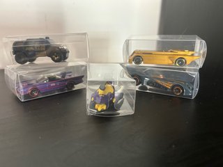 Lote 5 Hot Wheels Batman